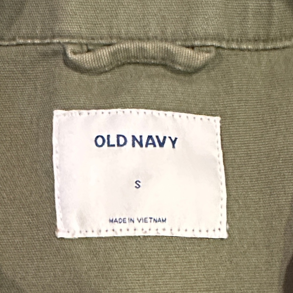 Old Navy Dark Green Utility Jacket S - Picture 3 of 11